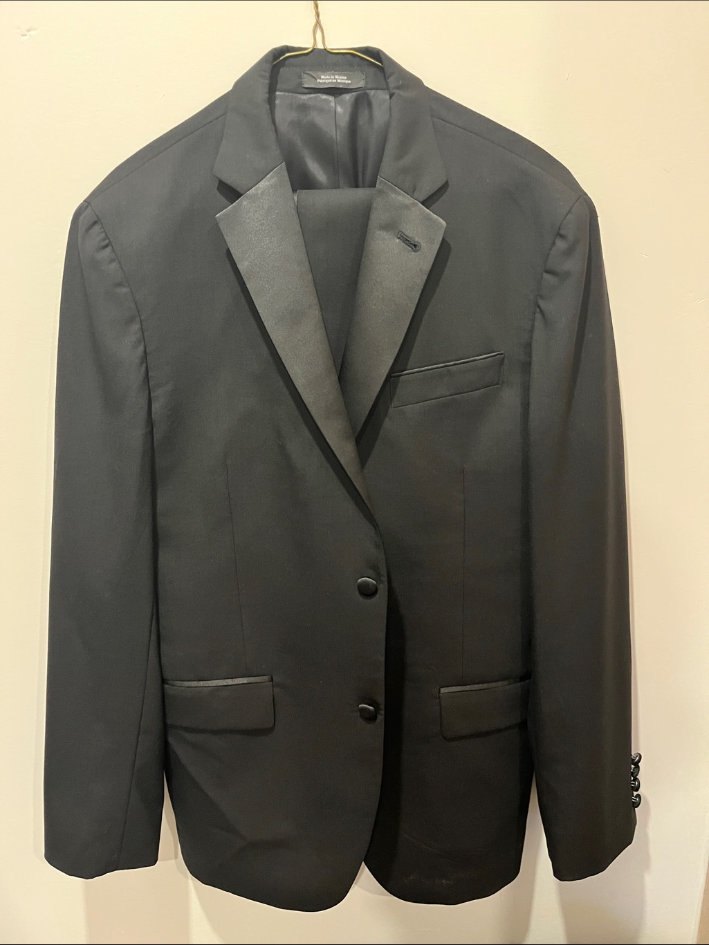 Black Two-Piece Tuxedo